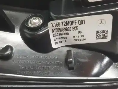 Автозапчасти б/у внутренний правый задний фонарь за clase c clase gla 2.1 cdi ссылки oem iam a1569068800  a1569061458