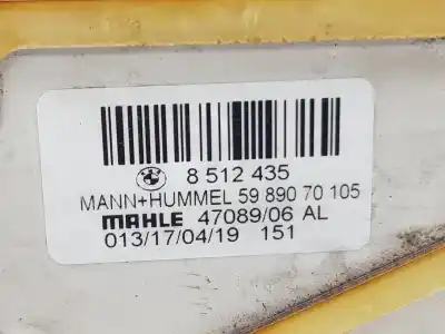 Second-hand car spare part oil radiator for bmw x6 (e71) xdrive40d oem iam references 8512435  11428512435