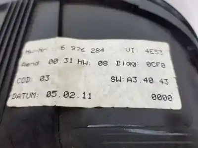 Second-hand car spare part dashboard for bmw x6 (e71) xdrive40d oem iam references 62119218872  9236833