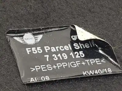 Автозапчастина б/у задній лоток для mini mini 5-trg. (f55) one d посилання на oem iam 7319125  51467319125