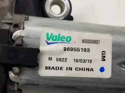 Pezzo di ricambio per auto di seconda mano motore tergicristallo posteriore per opel mokka x selective start/stop riferimenti oem iam 96955193  96955193