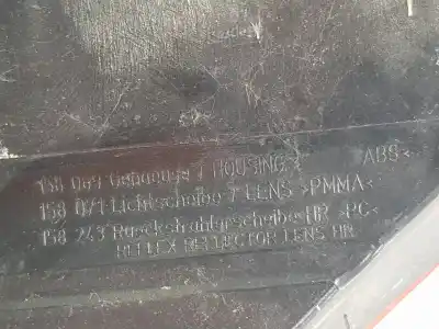 Peça sobressalente para automóvel em segunda mão farolim traseiro esquerdo por bmw 5 (e60) 530 d referências oem iam 7165737  63217165737