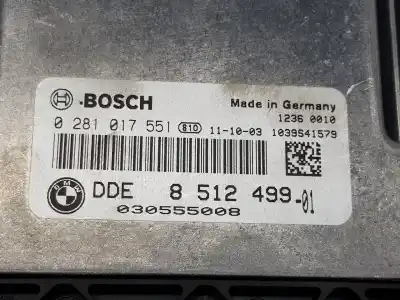 Second-hand car spare part ecu engine control for bmw x1 (e84) sdrive 18d oem iam references 8512499  13618577664