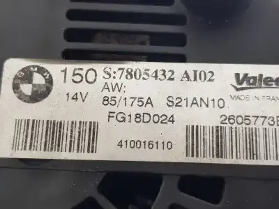 Peça sobressalente para automóvel em segunda mão alternador por bmw serie x5 (e70) 3.0 xdrive30d referências oem iam n57d30a  11002180689 11002180688