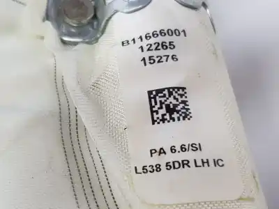 Pezzo di ricambio per auto di seconda mano airbag a tenda anteriore sinistro per land rover range rover evoque pure 150 cv / 110 kw riferimenti oem iam bj3214k160bb  lr026030