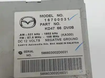 Pezzo di ricambio per auto di seconda mano sistema di navigazione gps per mazda cx5 ke style 2wd riferimenti oem iam kd4766dv0b  kd4766dv0b