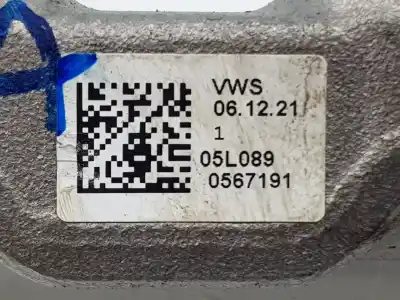 Second-hand car spare part distributor pipe for seat ateca (kh7) fr oem iam references 05l130089  05l130089