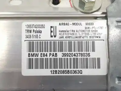 Peça sobressalente para automóvel em segunda mão kit airbag por bmw x1 (e84) sdrive 18d referências oem iam   