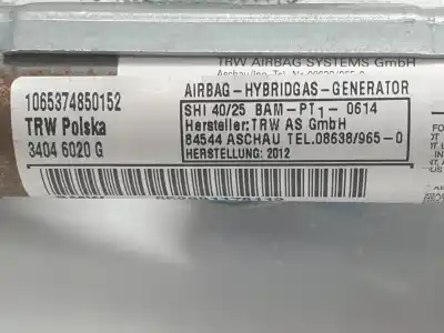 Peça sobressalente para automóvel em segunda mão airbag de cortina dianteiro direito por bmw x1 (e84) sdrive 18d referências oem iam 2991178  72122991178