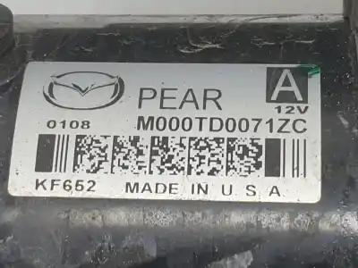 Second-hand car spare part starter motor for mazda cx30 evolution 2wd oem iam references m000td0071zc  m000td0071zc