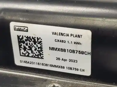 Second-hand car spare part battery for ford kuga hybrid st-line 190 cv / 140 kw oem iam references mmx6810b759ch  mmx6810b759ck