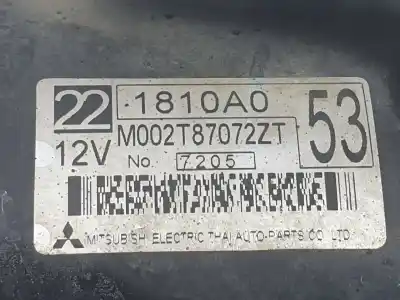 Автозапчастина б/у двигун запускається для mitsubishi l 200 (ka0/kb0) cabina doble intense 4x4 посилання на oem iam 1810a053  1810a053