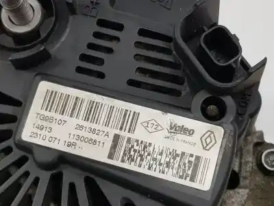 Автозапчастина б/у генератор для renault twingo ii (cn0_) 1.2 16v (cn04, cn0a, cn0b) посилання на oem iam 231007119r  tg9b107 2613827a