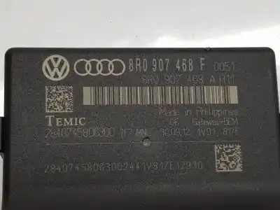 Pezzo di ricambio per auto di seconda mano modulo elettronico per audi a4 avant (8k5) (2008) básico riferimenti oem iam 8r0907468f  8r0907468f