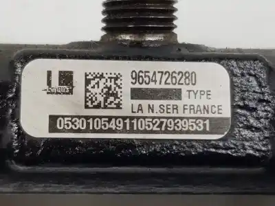 Peça sobressalente para automóvel em segunda mão régua / rampa de injetores por citroen jumpy 2.0 hdi 135 atlante excl. l combi referências oem iam 9654726280  1570n5