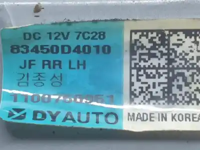 Second-hand car spare part rear left window motor for kia optima business oem iam references 83450d4010  83450d4010