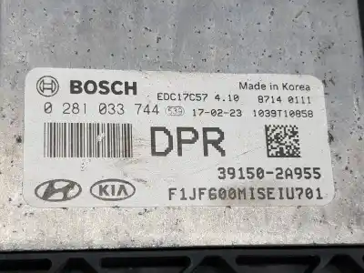 Peça sobressalente para automóvel em segunda mão centralina de motor uce por kia optima business referências oem iam 391502a955  391502a955