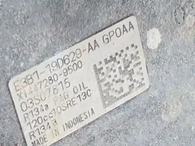 Second-hand car spare part air conditioning compressor for ford transit courier combi trend oem iam references e3b119d629aa  1846037