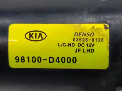 Second-hand car spare part front windshield wiper motor for kia optima business oem iam references 98100d4000  98120d4000