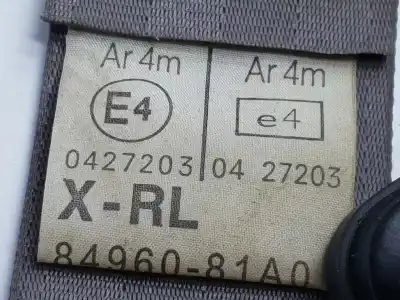 Second-hand car spare part rear right seat belt for suzuki jimny sn (fj) cabrio jlx oem iam references 8496081a0  8496081a0