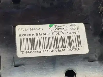 Second-hand car spare part climate control for ford transit courier combi trend oem iam references et7619950ab  et7619950ab