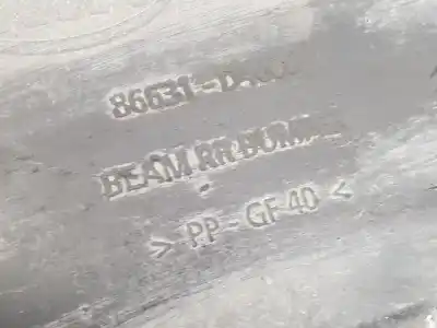 Peça sobressalente para automóvel em segunda mão reforço do pára choques traseiro por kia optima drive referências oem iam 86631d4000  86631d4000