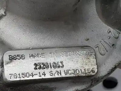 Peça sobressalente para automóvel em segunda mão turbocompresor por opel corsa e 1.4 16v turbo referências oem iam 25201063  55565353
