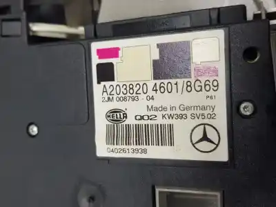 Second-hand car spare part interior light for mercedes-benz clase c (w203) c 180 kompressor (203.046) oem iam references a20382046018g69  a2038204601