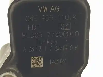 Peça sobressalente para automóvel em segunda mão bobina de ignição por seat leon (5f1) reference referências oem iam 04e905110k  04e905110k