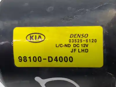 Second-hand car spare part front windshield wiper motor for kia optima drive oem iam references 98100d4000  98110d4000
