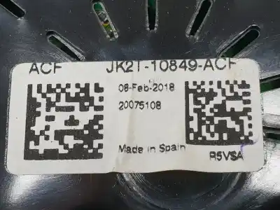 Pezzo di ricambio per auto di seconda mano pannello degli strumenti per ford transit custom kasten 280 l1 trend riferimenti oem iam jk2t10849acf  2704154