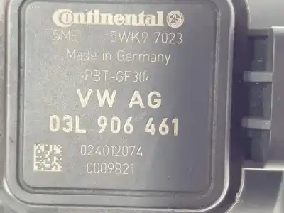 Peça sobressalente para automóvel em segunda mão medidor de massa de ar por audi a1 (8x) attraction referências oem iam 03l906461  03l906461