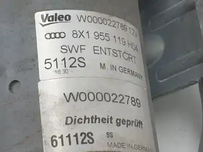 Peça sobressalente para automóvel em segunda mão motor do limpa para brisas por audi a1 (8x) attraction referências oem iam 8x1955119  8x1955023e