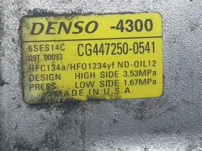 Second-hand car spare part air conditioning compressor for kia optima business oem iam references 97701d4300  97701d4300