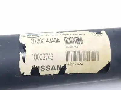 Second-hand car spare part front center transmission for nissan navara np300 pickup d23m tekna double cab 4x4 oem iam references 372004ja0a  372004ja0a