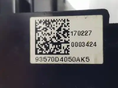 Peça sobressalente para automóvel em segunda mão botão / interruptor elevador vidro dianteiro esquerdo por kia optima drive referências oem iam 93570d4050ak5  93570d4050ak5