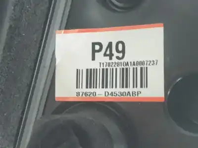 Second-hand car spare part right rearview mirror for kia optima drive oem iam references 87620d4530abp  87620d4530