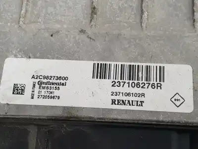 Автозапчастина б/у ебу контролер двигуна для dacia duster ambiance 4x2 посилання на oem iam 237106276r  237106276r
