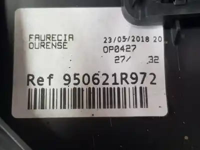 Peça sobressalente para automóvel em segunda mão consola central por renault captur life referências oem iam 969179165r  969179165r