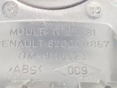 Peça sobressalente para automóvel em segunda mão BOTÃO / INTERRUPTOR ELEVADOR VIDRO DIANTEIRO ESQUERDO por OPEL VIVARO FURGÓN/COMBI (07.2006 =>)  Referências OEM IAM 9116523  8200011867