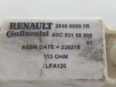 Second-hand car spare part electronic module for renault captur life oem iam references 285900007r  285900007r