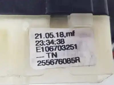 Pezzo di ricambio per auto di seconda mano controllo della luce per renault captur life riferimenti oem iam 255676085r  255405718r