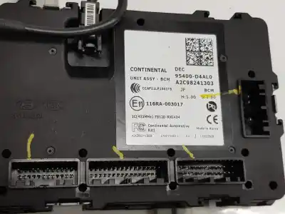 Second-hand car spare part electronic module for kia optima drive oem iam references 95400d4al0  95400d4al0