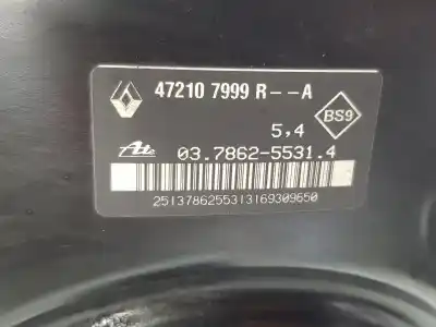 Second-hand car spare part brake servo for dacia dokker essential oem iam references 472107999r  472108624r