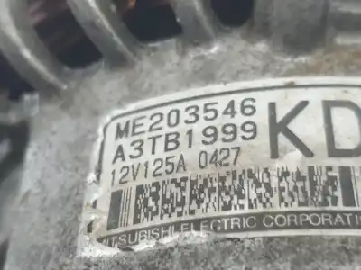 Second-hand car spare part alternator for mitsubishi montero (v60/v70) 3.2 di-d avance oem iam references me203546  me203546