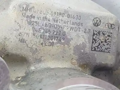 Second-hand car spare part turbocharger for seat ateca (kh7) xcellence oem iam references 04e145722g  04e145873n