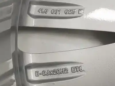 Pezzo di ricambio per auto di seconda mano cerchione in lega per audi q7 (4l) 3.0 v6 24v tdi riferimenti oem iam 4l0601025m  9jx20