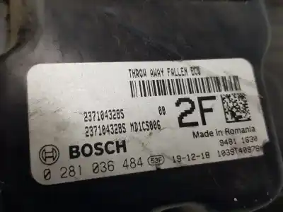 Peça sobressalente para automóvel em segunda mão centralina de motor uce por dacia dokker essential referências oem iam 237104328s  237104328s