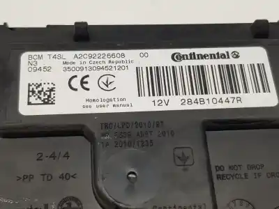 Peça sobressalente para automóvel em segunda mão módulo eletrônico por dacia dokker essential referências oem iam 284b10447r  284b10447r