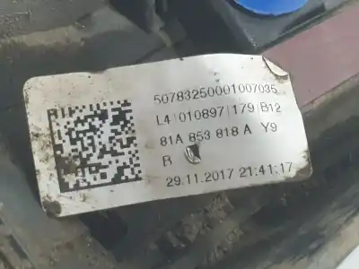Second-hand car spare part right rear winglet for audi q2 (gab) basic oem iam references 81a853818a  81a853818a